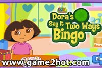 Dora's Say It Two Ways Bingo
